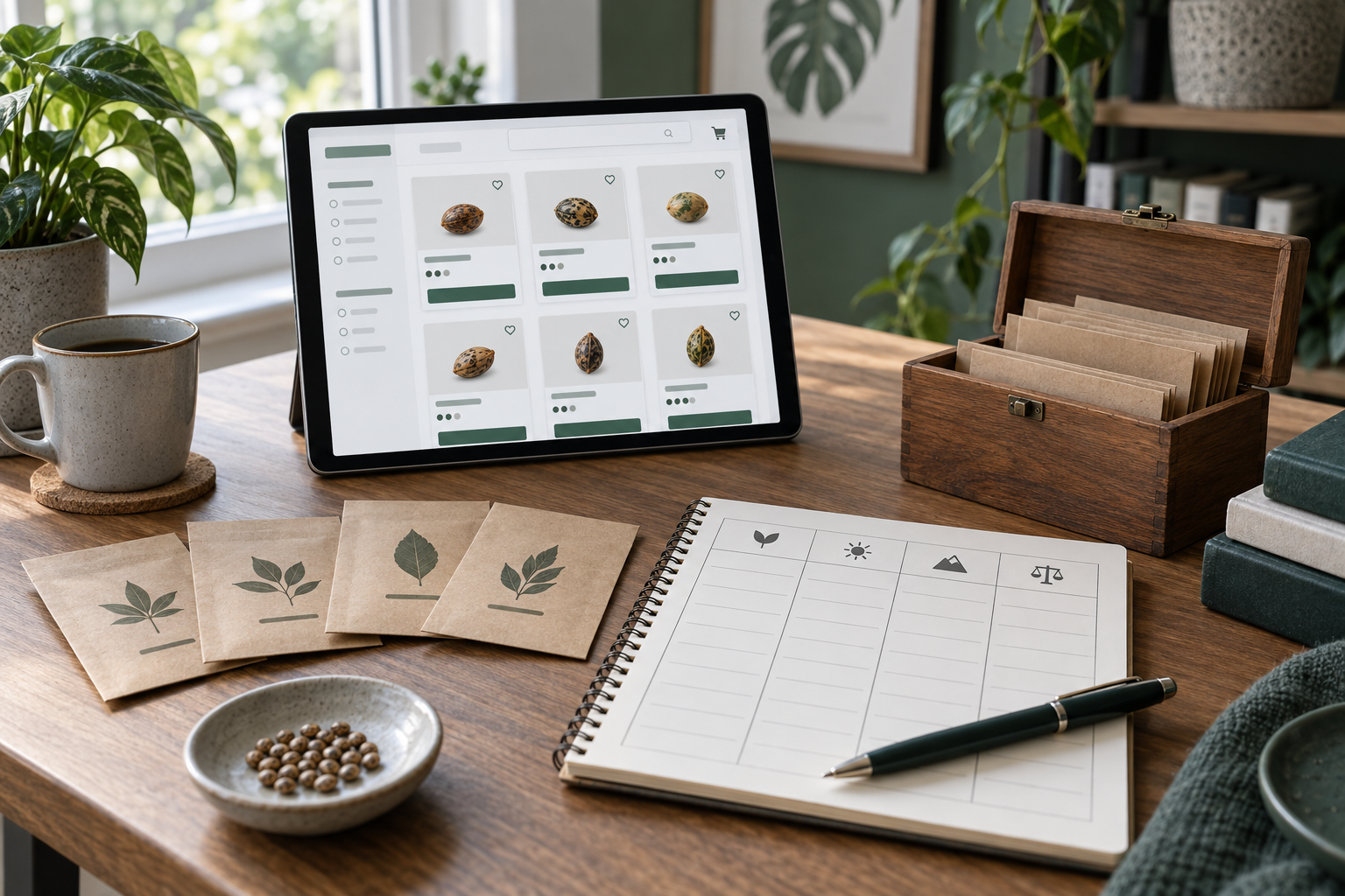 Cannabiszaden vergelijken voor Master of Seeds Nederland wat vind je op de homepage